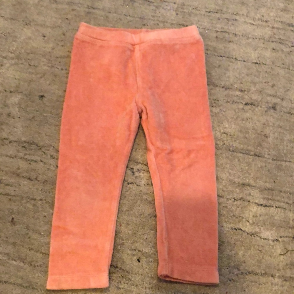 Monica & Andy velour leggings